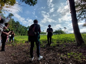 Spacer mykologiczny w Lesie Dobieszkowskim 2.09.2023r., 